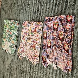 Women's Christmas Scrub Tops